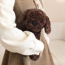 Load image into Gallery viewer, Brown Toy Poodle Plush - Sit &amp; Stay Buddies-3