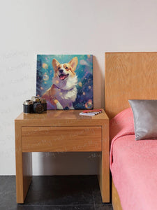 Bubble Bliss Corgi Framed Wall Art Poster-Art-Corgi, Dog Art, Home Decor, Poster-3