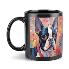 Load image into Gallery viewer, Bubble World Boston Terrier Coffee Mug-5