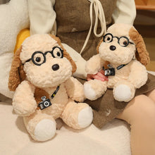 Load image into Gallery viewer, Buff Cocker Spaniel Plush Toy - Camera-Toting Tourist Dog Plush-20