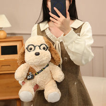 Load image into Gallery viewer, Buff Cocker Spaniel Plush Toy - Camera-Toting Tourist Dog Plush-5