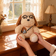 Load image into Gallery viewer, Buff Cocker Spaniel Plush Toy - Camera-Toting Tourist Dog Plush-6