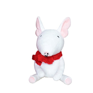 Bull Terrier Love Plush Soft Toy-Soft Toy-Bull Terrier, Dogs, Home Decor, Soft Toy, Stuffed Animal-3