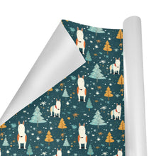 Load image into Gallery viewer, Bull Terrier Winter Magic Christmas Gift Wrapping Paper - 2 Rolls-2