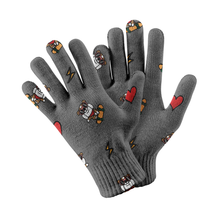 Load image into Gallery viewer, Bulldog Skateboard Touch Screen Gloves