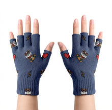 Load image into Gallery viewer, Bulldog Skateboard Touch Screen Gloves