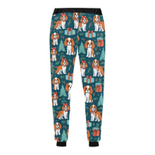 Load image into Gallery viewer, Bundles of Joy Blenheim Cavaliers Christmas Unisex Sweatpants-Apparel-Apparel, Cavalier King Charles Spaniel, Christmas, Dog Dad Gifts, Dog Mom Gifts, Pajamas-5