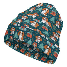 Load image into Gallery viewer, Bundles of Joy Blenheim Cavaliers Warm Christmas Beanie-Accessories-Accessories, Cavalier King Charles Spaniel, Christmas, Dog Mom Gifts, Hats-ONE SIZE-4