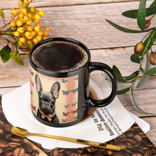 Load image into Gallery viewer, Butterfly Whispers Black French Bulldog Coffee Mug-3