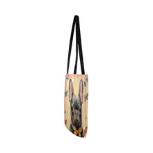 Load image into Gallery viewer, Butterfly Whispers Black French Bulldog Shopping Tote Bag-Accessories-Accessories, Bags, Dog Dad Gifts, Dog Mom Gifts, French Bulldog-ONESIZE-4