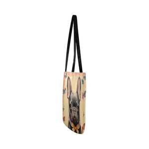 Butterfly Whispers Black French Bulldog Shopping Tote Bag-Accessories-Accessories, Bags, Dog Dad Gifts, Dog Mom Gifts, French Bulldog-ONESIZE-4