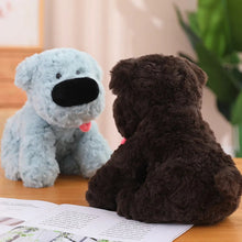 Load image into Gallery viewer, Button Nose Labradors Love Stuffed Animal Plush Toys-Stuffed Animals-Black Labrador, Labrador, Stuffed Animal-11