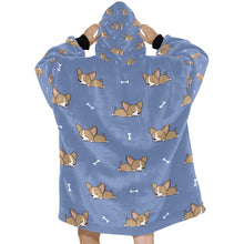 Load image into Gallery viewer, Sleepy Chihuahua Love Blanket Hoodie for Women - 4 Colors-Apparel-Apparel, Blankets, Chihuahua-2