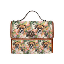 Load image into Gallery viewer, Boxer in Bloom Satchel Bag Purse-Accessories-Accessories, Bags, Boxer, Purse-One Size-7