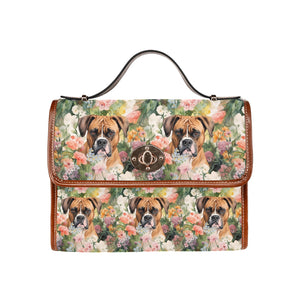 Boxer in Bloom Satchel Bag Purse-Accessories-Accessories, Bags, Boxer, Purse-One Size-7
