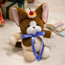 Load image into Gallery viewer, Cake on My Mind Brown and White Oriental Shorthair Cat Plush Toy-dewen-28cm-1