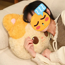 Load image into Gallery viewer, Calico Cat Pillow - Made of Plush - Kawaii Design with Pink Inner Ears-Stuffed Animals-Calico Cat,Cat Memorial Gifts,Stuffed Animal-4