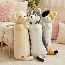 Load image into Gallery viewer, Calico Cat Plush - Snuggly Long Kitten (Large to Giant Size)-4