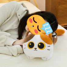 Load image into Gallery viewer, Calico Cat Plush Toy and Pillow - Cute Big-Eyed Calico Snuggler-Stuffed Animals-Calico Cat,Cat Memorial Gifts,Cats,Stuffed Animal-2