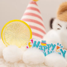 Load image into Gallery viewer, Calico Cat Plush Toy - Sweet Birthday Cake Surprise - Lemon Cake-Stuffed Animals-Calico Cat,Cats,Stuffed Animal-2