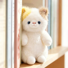 Load image into Gallery viewer, Calico Cat Stuffed Animal - Fluffy Standing Cat Plush Toy-11