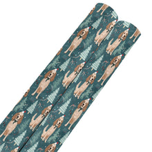 Load image into Gallery viewer, Candy Canes and Cocker Spaniels Christmas Gift Wrapping Paper - 2 Rolls-Christmas Ornament-Christmas,Cocker Spaniel,Wrapping Paper-Cocker Spaniel-5
