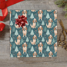 Load image into Gallery viewer, Candy Canes and Cocker Spaniels Christmas Gift Wrapping Paper - 2 Rolls-Christmas Ornament-Christmas,Cocker Spaniel,Wrapping Paper-1