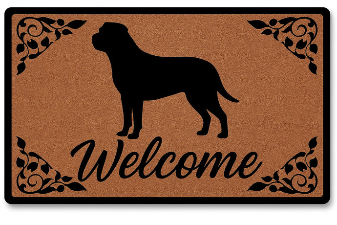 Warm Cane Corso Welcome Door Mat-Home Decor-Cane Corso,Doormat,Home Decor-1