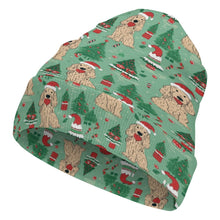 Load image into Gallery viewer, Carousel Cocker Spaniels Warm Christmas Beanie-Accessories-Accessories, Christmas, Cocker Spaniel, Dog Mom Gifts, Hats-ONE SIZE-4