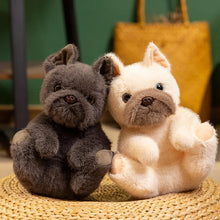 Load image into Gallery viewer, Carry Me White Black French Bulldog Stuffed Animal Plush Toys-4