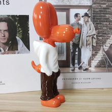 Load image into Gallery viewer, Casually Hanging Balloon Poodle Statues - 6 Colors-Home Decor-Dog Dad Gifts, Dog Mom Gifts, Home Decor, Poodle, Statue-Choco Orange-11