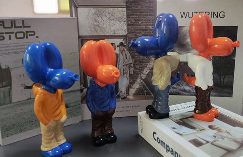 Casually Hanging Balloon Poodle Statues - 6 Colors-Home Decor-Dog Dad Gifts, Dog Mom Gifts, Home Decor, Poodle, Statue-1