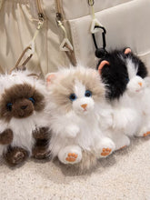 Load image into Gallery viewer, Realistic Chocolate Ragdoll Cat Bag Charm - Sitting with Blue Eyes-Stuffed Animals-Bag Charm,Cats,Ragdoll Cat,Stuffed Animal-2