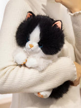 Load image into Gallery viewer, Realistic Himalayan Cat Plush - Sitting with Blue Eyes-Stuffed Animals-Cat Memorial Gifts,Cats,Himalayan Cat,Stuffed Animal-7
