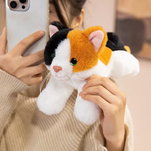 Load image into Gallery viewer, Brown Tabby Cat Stuffed Animal - Adorable Belly Flop Brown Tabby Cat-Stuffed Animals-Cat Memorial Gifts,Cats,Stuffed Animal,Tabby Cat-7