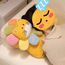 Load image into Gallery viewer, Orange Cat Plush Toy and Lumbar Pillow - Spring Flower Sweetheart-Home Decor-Home Decor,Orange Cat,Pillows,Stuffed Animal-8