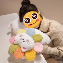 Load image into Gallery viewer, Orange Cat Plush Toy and Lumbar Pillow - Spring Flower Sweetheart-Home Decor-Home Decor,Orange Cat,Pillows,Stuffed Animal-6