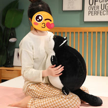 Load image into Gallery viewer, Fat Black and White Cat Plush Toy - Extra Fat Obese Cat-Stuffed Animals-Black and White Cat,Cats,Stuffed Animal-2