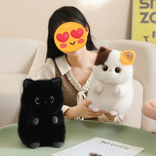 Load image into Gallery viewer, Siamese Cat Soft Plush Toy - Adorable Round Furry Sausage-Stuffed Animals-4
