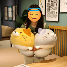 Load image into Gallery viewer, Fat Calico Cat Stuffed Animal - Fat Potato Cat Plush Toy-Stuffed Animals-Calico Cat,Cat Memorial Gifts,Cats,Stuffed Animal-8