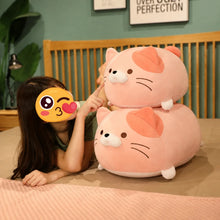 Load image into Gallery viewer, Fat Pink Cat Stuffed Animal - Fat Potato Cat Plush Toy-Stuffed Animals-Cat Memorial Gifts,Cats,Stuffed Animal-3