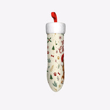 Load image into Gallery viewer, Cavalier King Charles Spaniel Christmas Stocking - Cozy Festive Wishes - Personalize with Photo and Name-Christmas Ornament-Christmas,Christmas Stocking,Personalize Artwork-8