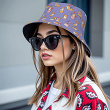 Load image into Gallery viewer, Celebration Corgi Love Bucket Hat-Hats &amp; Caps-39