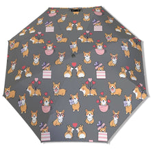Load image into Gallery viewer, Celebration Corgi Love Umbrella-Daily Accessories-11