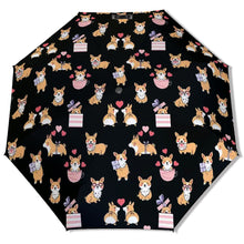 Load image into Gallery viewer, Celebration Corgi Love Umbrella-Daily Accessories-21
