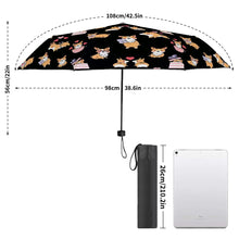 Load image into Gallery viewer, Celebration Corgi Love Umbrella-Daily Accessories-25