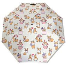 Load image into Gallery viewer, Celebration Corgi Love Umbrella-Daily Accessories-26