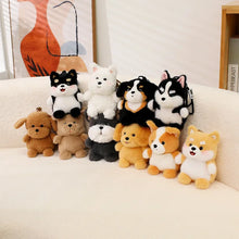 Load image into Gallery viewer, Charming Black Shiba Inu Mountain Dog Plush Keychain-Stuffed Animals-Dog Memorial Gifts,Shiba Inu,Stuffed Animal-16