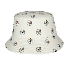 Load image into Gallery viewer, Charming Bully Delight Bucket Hat-Hats &amp; Caps-Accessories,American Bully,Dog Dad Gifts,Dog Mom Gifts,Hats-Ivory White-One Size-17