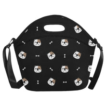Load image into Gallery viewer, Charming Bully Delight Neoprene Lunch Bag-12